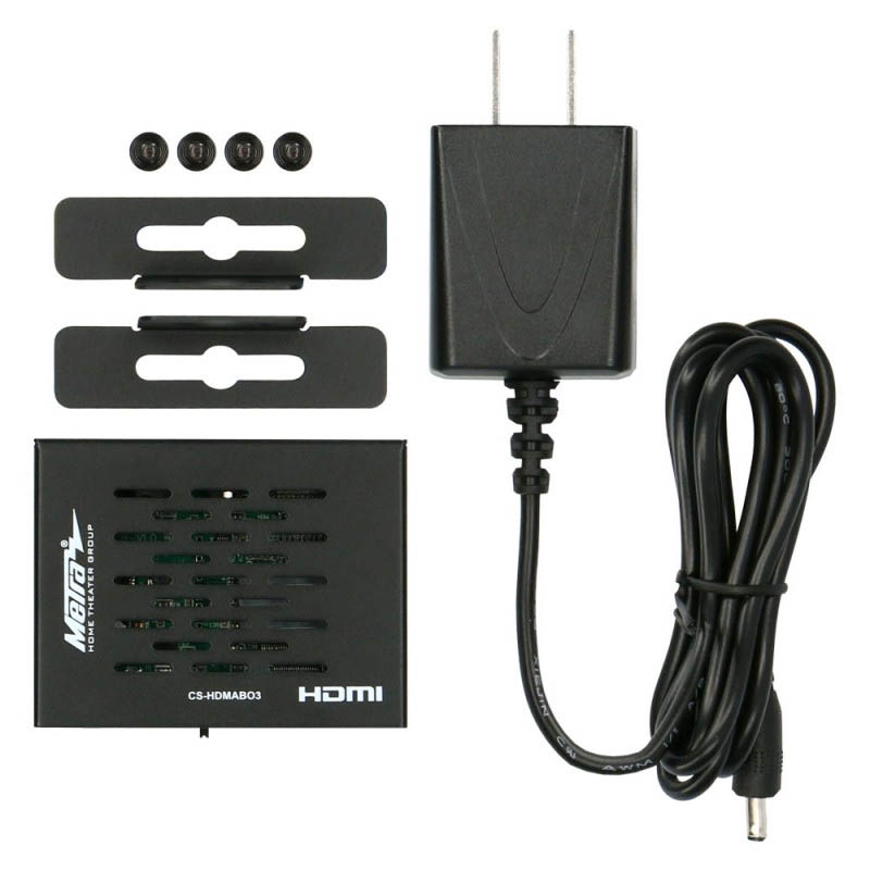 Metra AV CS-HDMABO3 HDMI Audio De-Embedder with Pass-Through 18Gbps - Metra-CS-HDMABO3