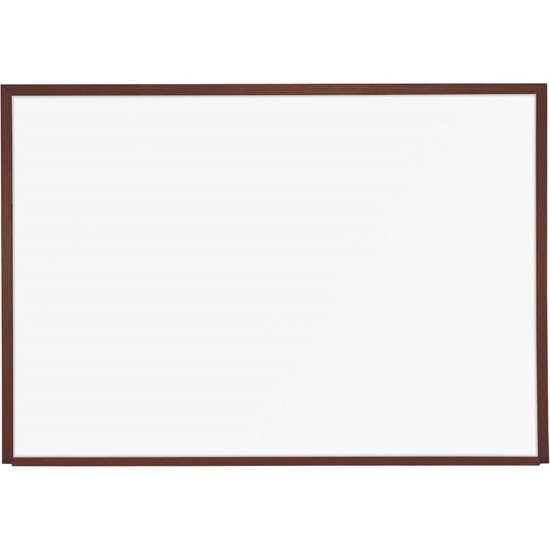 Best-Rite 202WH Porcelain Steel Whiteboard with Wood Trim - BestRite-202WH
