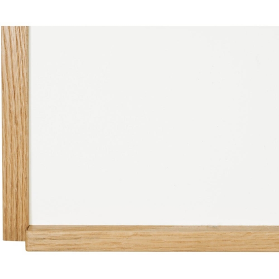Best-Rite 202WH Porcelain Steel Whiteboard with Wood Trim - BestRite-202WH