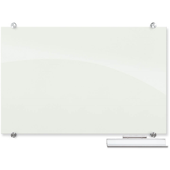 Best-Rite 83846 Visionary Magnetic Glass Dry Erase Whiteboard - Glossy White - BestRite-83846