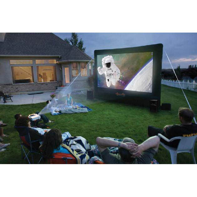 Open Air Cinema Cinebox HD 166" Diag. (12'x7') Portable Inflatable Projection Kit - Open-Air-Cinema-CBH-12