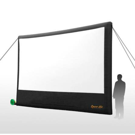 Open Air Cinema Home 220" Diag. (16'x9') Portable Inflatable Projector Screen - Open-Air-Cinema-H-16