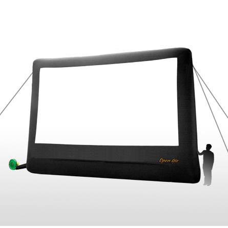 Open Air Cinema Cinebox HD 23' Diag. (20'x11') Portable Inflatable Projection Kit - Open-Air-Cinema-CBH-20