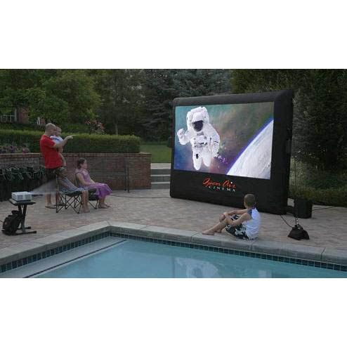 Open Air Cinema Cinebox HD 123" Diag. (9'x5') Portable Inflatable Projection Kit - Open-Air-Cinema-CBH-9
