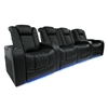 Valencia Tuscany Motorized Home Theater Seating - Top Grain Leather 