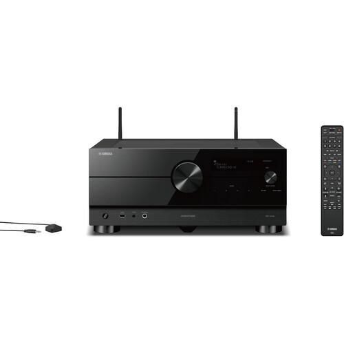 Yamaha RX-A4A AVENTAGE 7.2 Channel 8K Home Theater Receiver with 110 W Output & MusicCast - Yamaha-RX-A4ABL