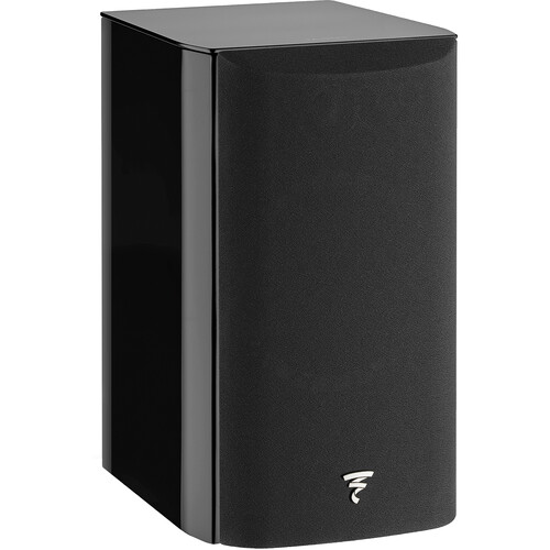 Focal Aria Evo X N°1 Two-Way Bookshelf Speaker (High-Gloss Black, Single)