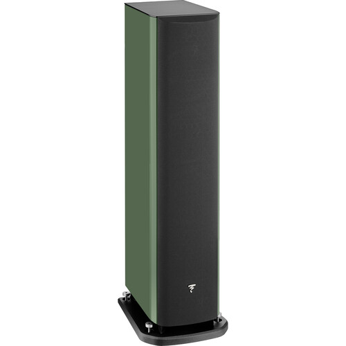 Focal Aria Evo X N°2 Three-Way Floorstanding Speaker (High-Gloss Moss Green, Single)
