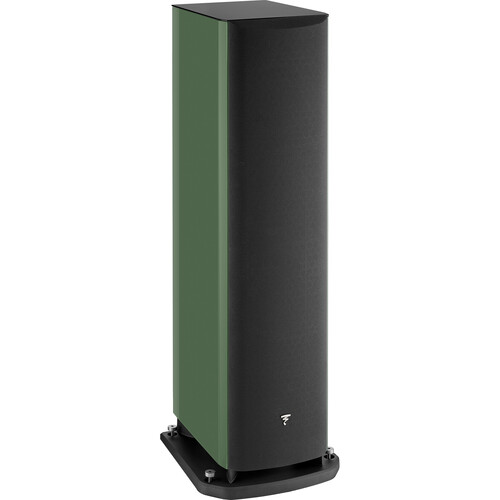 Focal Aria Evo X N°4 Three-Way Floorstanding Speaker (High-Gloss Moss Green, Single)