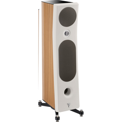 Focal Kanta N°2 Floorstanding Speaker (High-Gloss Walnut & Ivory, Single)