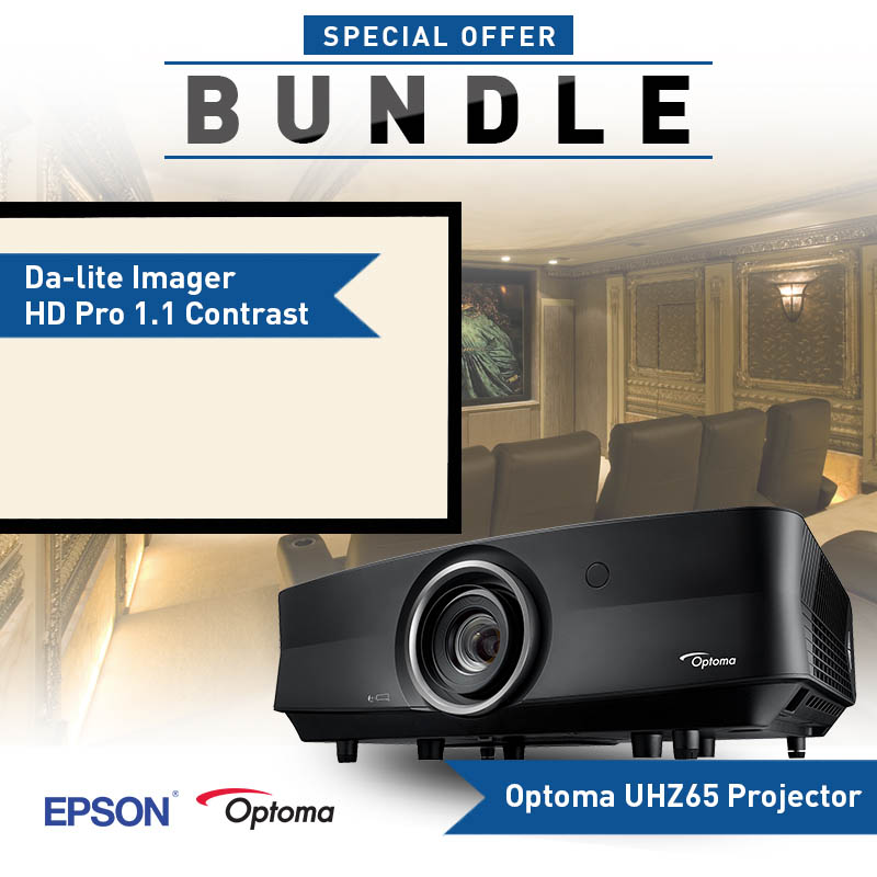 optoma uhz65 projector bundle