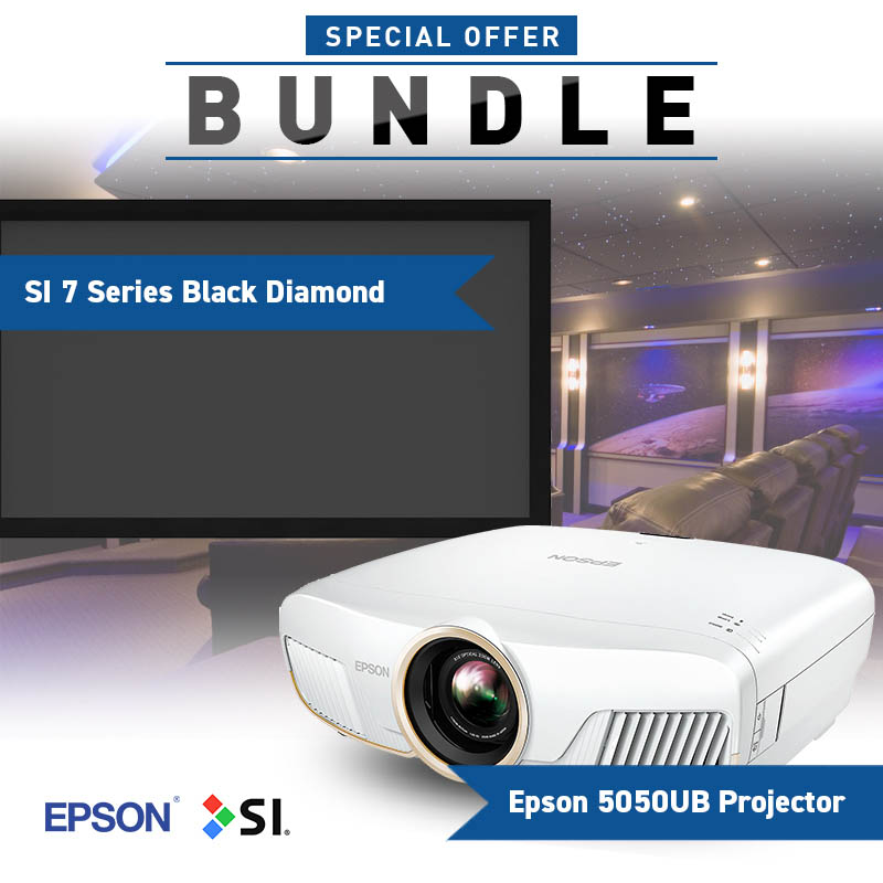 Epson 5050UB SI Black Diamond Screen