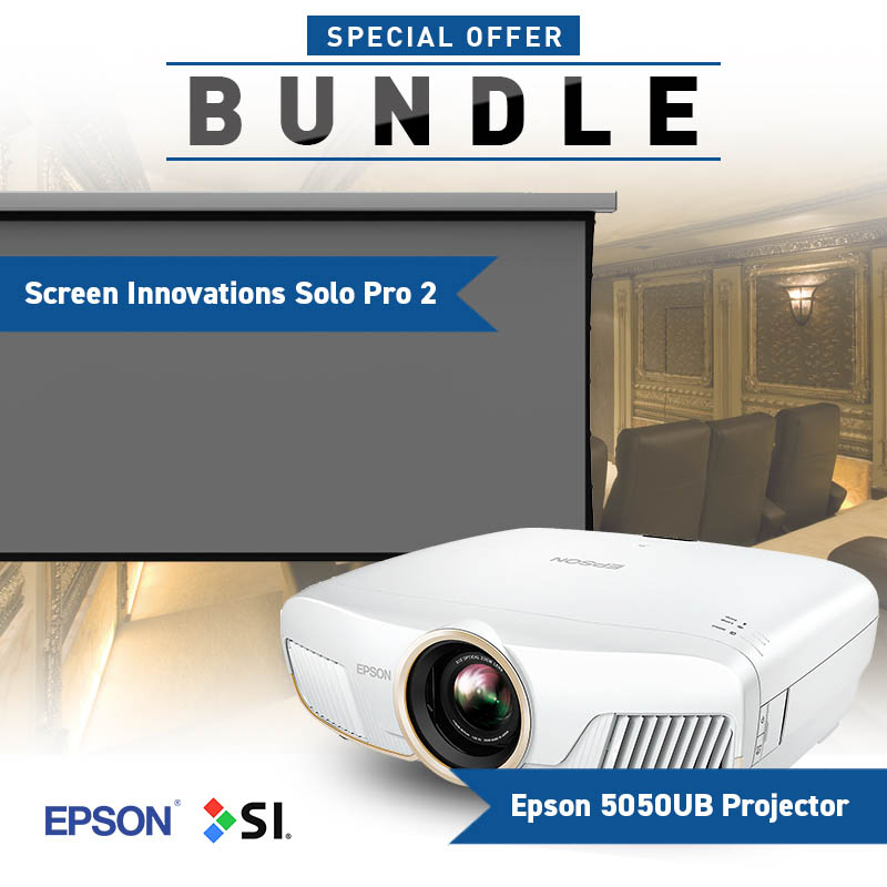 Epson 5050UB Screen Innovations Solo Pro 2