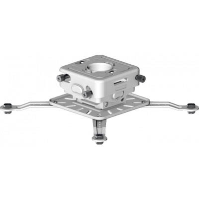 Mustang MPJ-3W Universal Projector Mount with Micro Adjustments - White