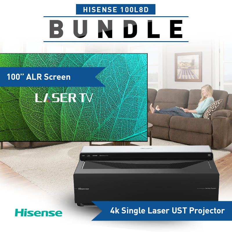 Hisense 100L8D 4K Ultra HD Smart Laser Projector System
