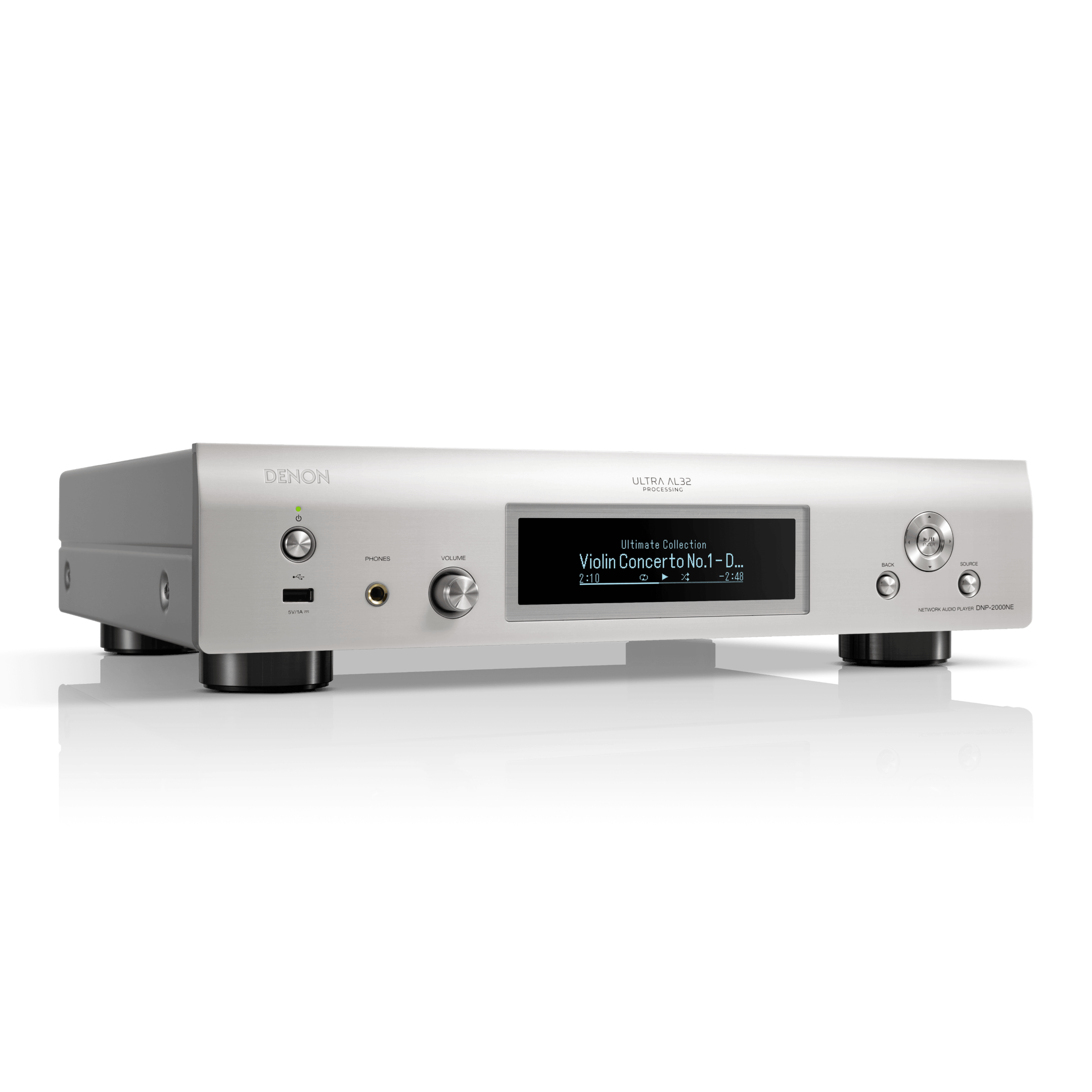Denon DNP-2000NESP High Resolution Audio Streamer with HEOS Built-In - Silver