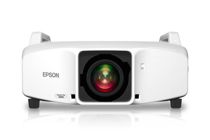 Epson PowerLite Pro Z9870NL XGA Projector with 8700 Lumens - White