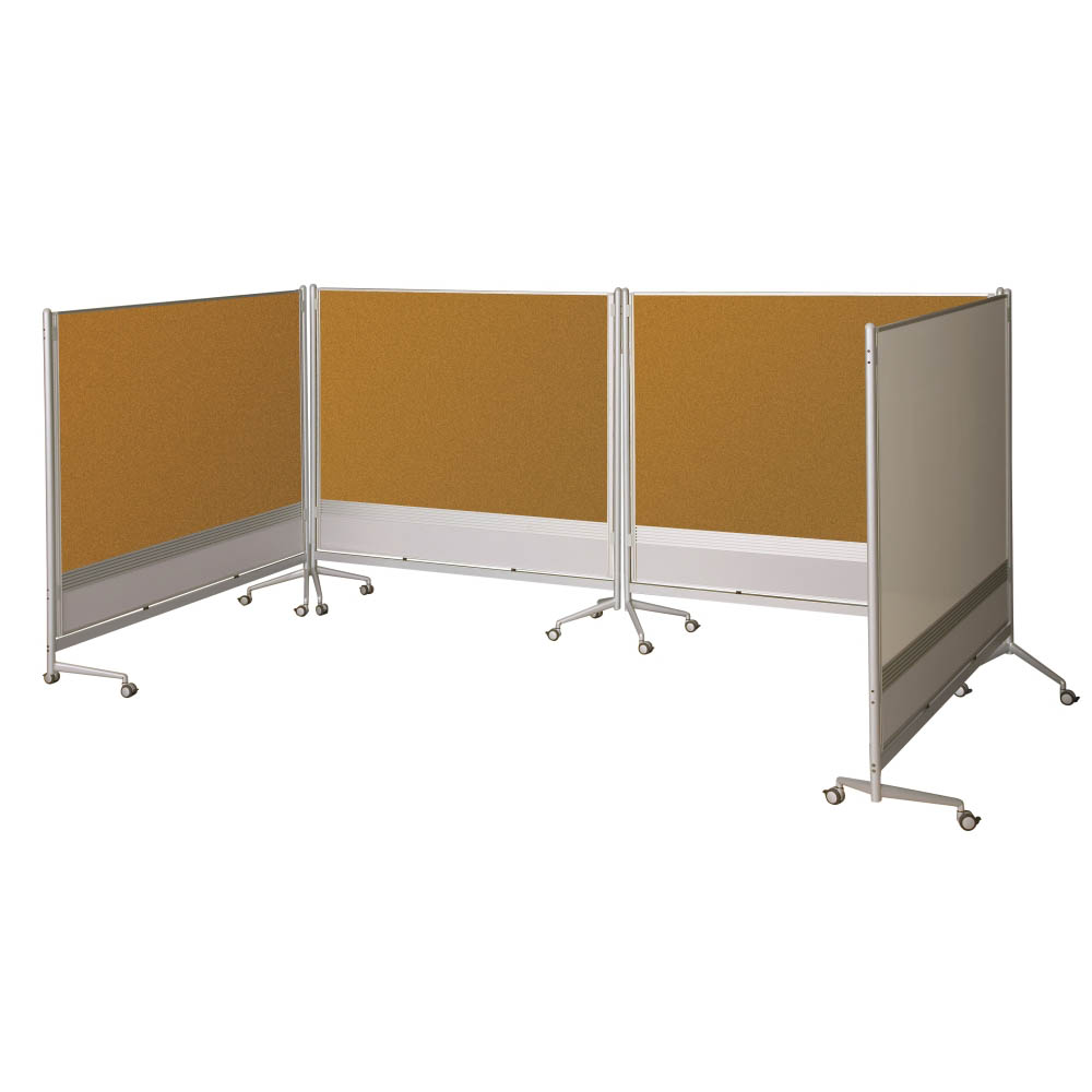 Best-Rite 661AG-HN DOC Mobile Room Partition & Display Panel