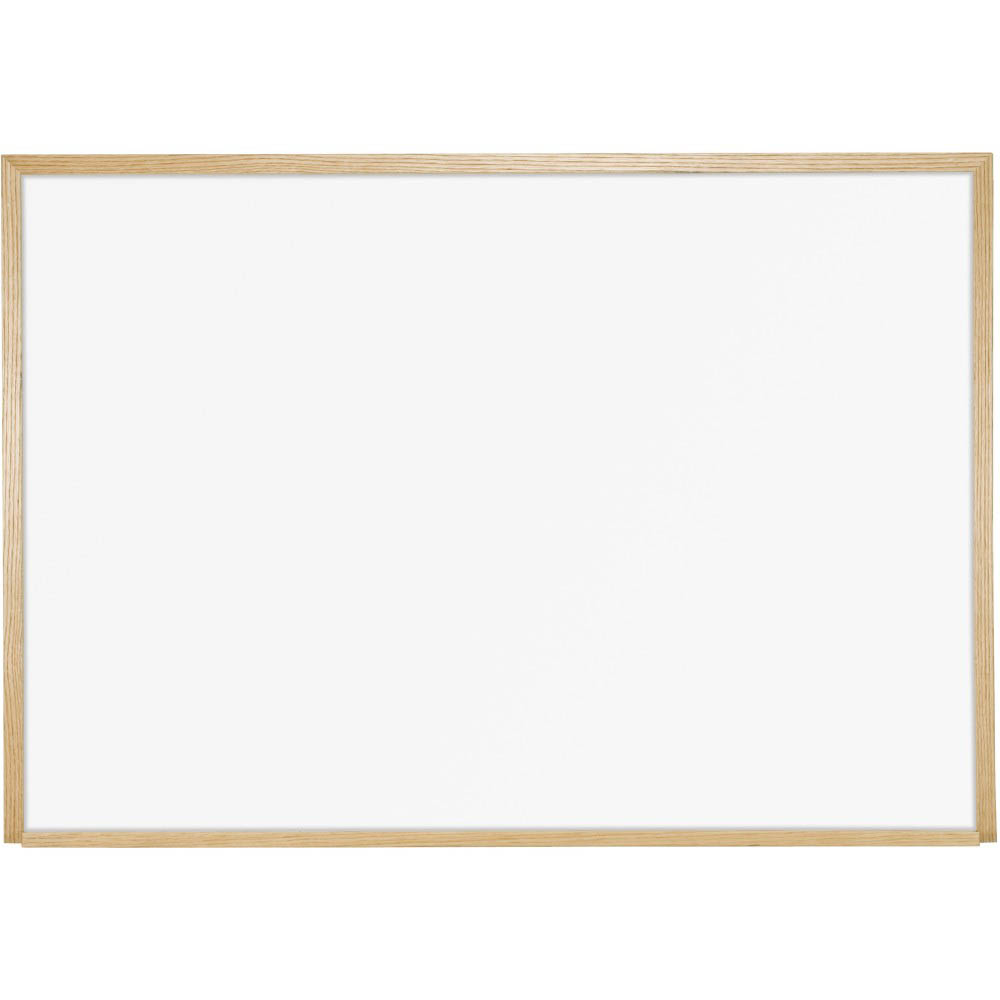 Best-Rite M202WH Porcelain Steel Whiteboard with Wood Trim