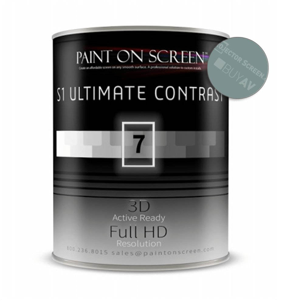 Projection / Projector Screen Paint - S1 Ultimate Contrast-Gallon g007